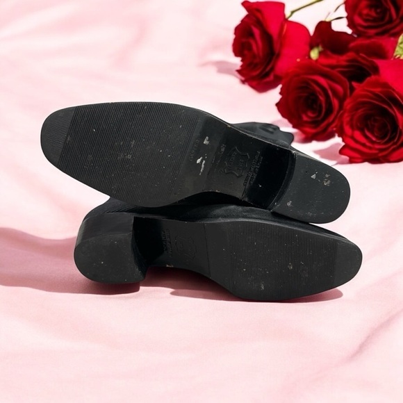 Stuart Weitzman Quebecland Knee High Black Suede Pull Stretch Boot size 7 M - Picture 6 of 14